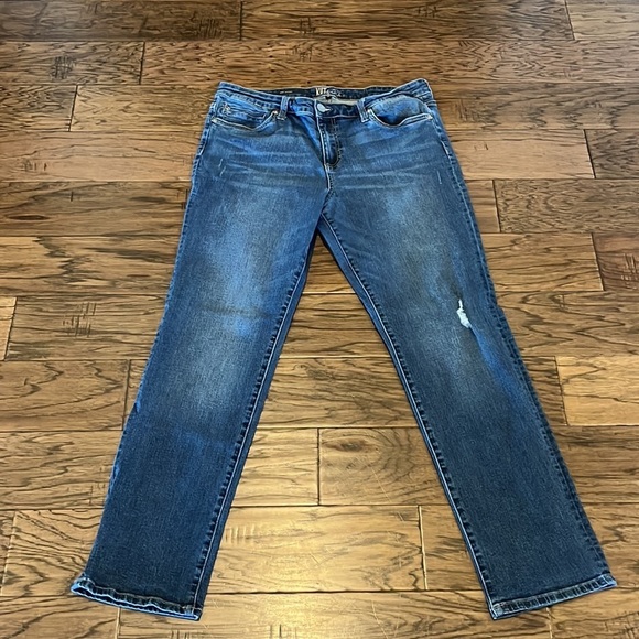 Kut From The Kloth Katy Boyfriend High Rise Size 14 - Picture 1 of 16